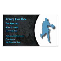 Basketball Business Cards