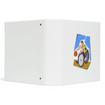Basketball Chair Vinyl Binder