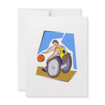Basketball Chair Personalized Announcements