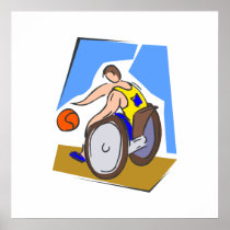Basketball Chair Print