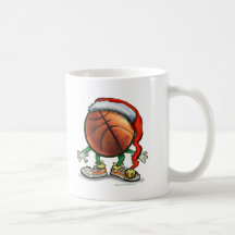 Basketball Christmas Coffee Mugs