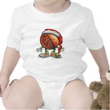 Basketball Christmas Rompers