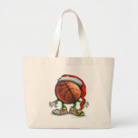 Basketball Christmas Tote Bags