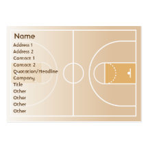 Basketball - Chubby Business Card