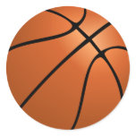 basketball circle stickers stickers