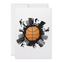 Basketball City Invitation