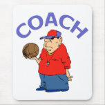Basketball Coach Design Mouse Pads