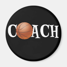 Basketball Coach Fridge Magnet