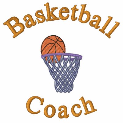 Basketball Coach Shirt or Jacket by Stitchbaby