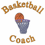 Basketball Coach Shirt or Jacket embroidered shirts