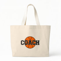 Basketball Coach T-shirts and Gifts. Canvas Bag