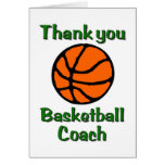 basketball coach thank you card