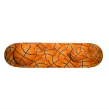 BASKETBALL COLLAGE SKATE DECK