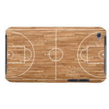 Basketball Court Case Cover Barely There iPod Case