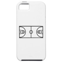 Basketball court iPhone 5 cases