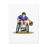 Basketball Dribble Post Cards