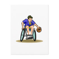 Basketball Dribble Post Cards