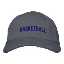 Basketball Embroidered Hats