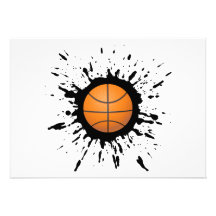 Basketball Explosion Invites