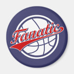 Basketball Fanatic Fridge Magnets