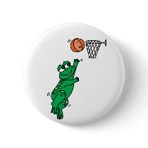 Basketball Frog Pins