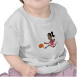 Basketball Girl Tee Shirt