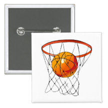 Basketball Hoop Button