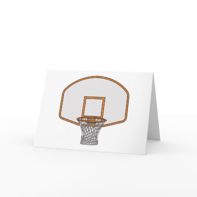 basketball hoop card by doonidesigns