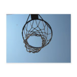 basketball hoop postcards