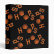 Basketball Hoops Binder