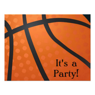 Birthday Basketball Invites Birthday Basketball Invites