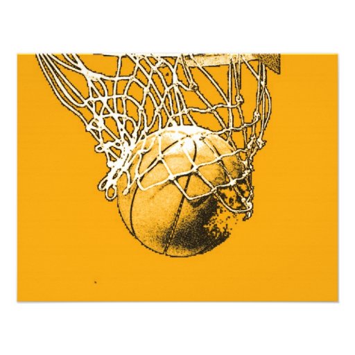 Basketball Invitations
