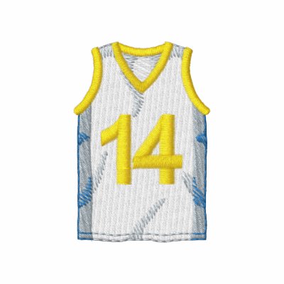 Basketball Jersey by ZazzleEmbroidery