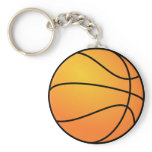 Basketball keychain