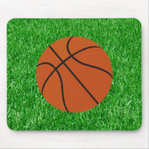 Basketball & Lawn mousepads
