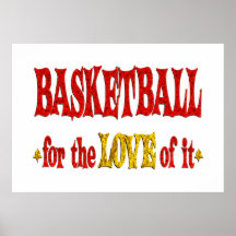 Basketball Love Print