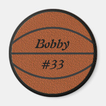Basketball Magnet