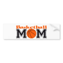 Basketball Mom Bumper Sticker