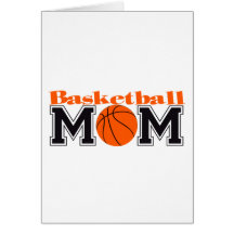 Basketball Mom Greeting Card