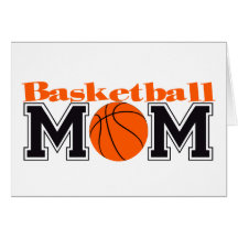 Basketball Mom Greeting Cards