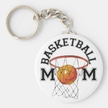 Basketball Mom Keychain