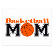 Basketball Mom Post Card