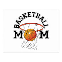 Basketball Mom Post Cards