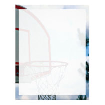 Basketball net letterhead