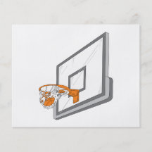 basketball net shot vector design flyer