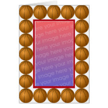 Basketball photo Card