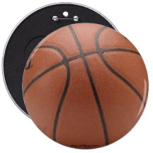 Basketball Pinback Button