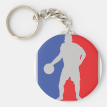 basketball player key chain