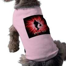 Basketball Player; Red Doggie Shirt