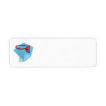 Basketball Rim Return Address Label